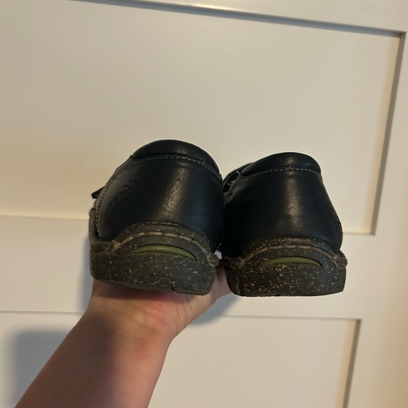 Earth Medley Black Leather Mary Jane Shoes / Flats Size 8.5 - Picture 5 of 8